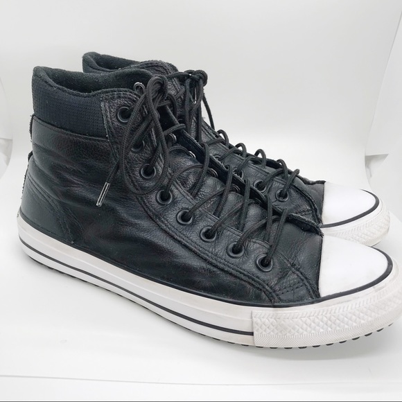 chuck taylor all star leather high top white